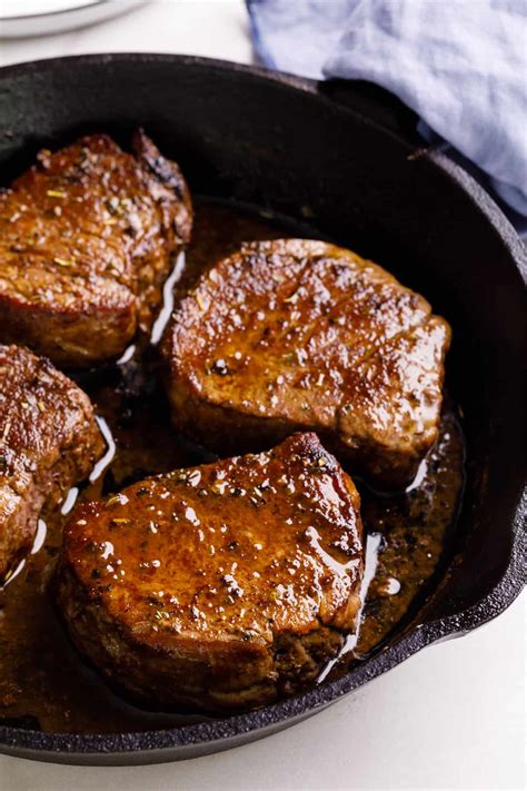 Easy Cast Iron Filet Mignon Recipe | All Things Mamma