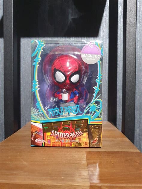 Imperfect Box Special Deal Hot Toys Spiderman Into The Spiderverse Peter B Parker Magnetic