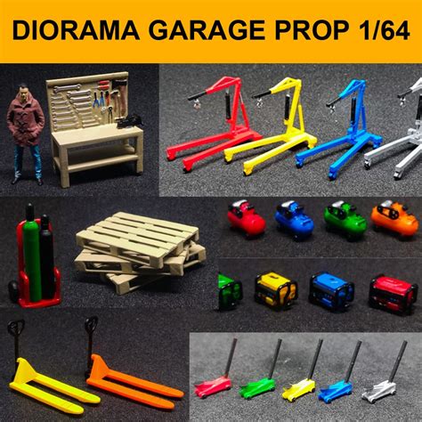 HOT WHEELS Diorama HOTWHEELS GARAGE WORK 壓鑄適合最小凱多房屋風火輪 蝦皮購物