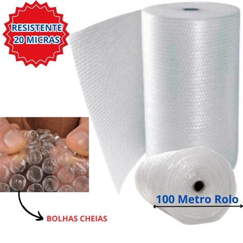 Plástico Bolha Para Mudança - Plástico Bolha 1x100 M Para Mudança Embalagem Ecommerce Rolo Grande ...