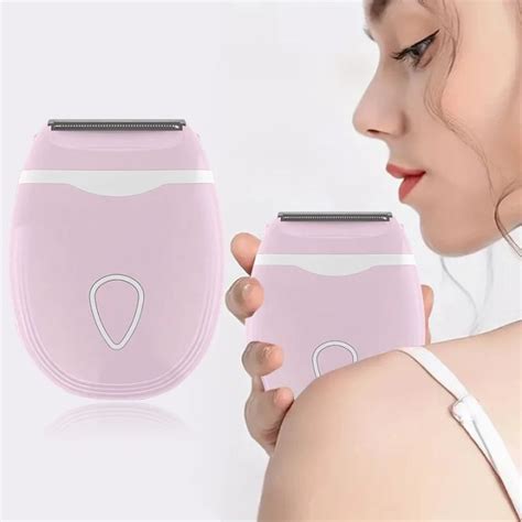 Portable Electric Shaver For Women Cordless Bikini Legs Underarms And Pubic Hair Trimmer