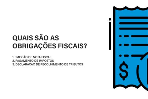 Obrigações Fiscais O Que é Para Que Serve Impostos E Mais