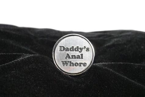 Daddy S Anal Whore Custom Butt Plug Small Beginner Plug Etsy