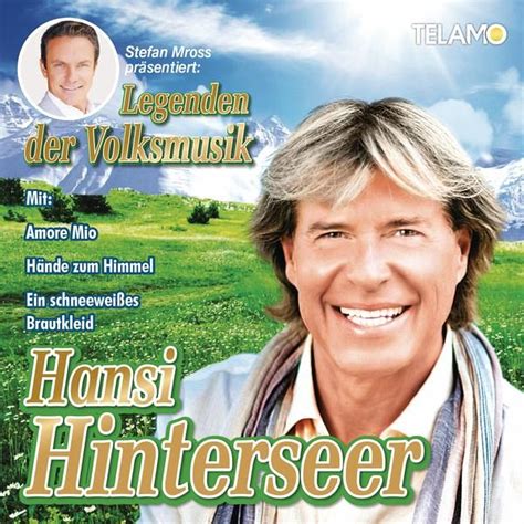 Stefan Mross Pr Sentiert Legenden Der Volksmusik Von Hansi Hinterseer