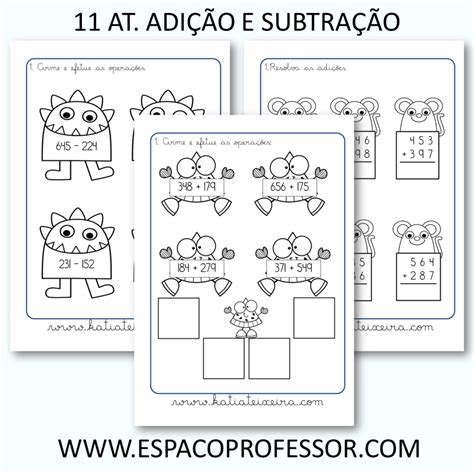 Atividades De Adi O E Subtra O Para O Ano Educa Hot Sex Picture