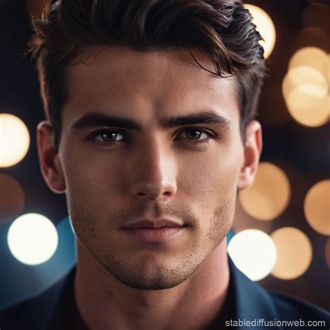 Male Portrait Stable Diffusion Online