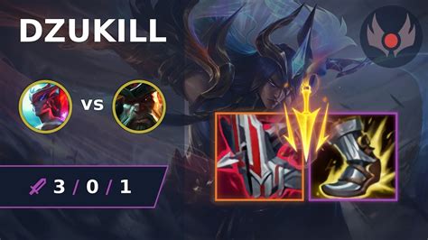 Dzukill Yone Top Vs Gangplank Euw Grandmaster Lol Season