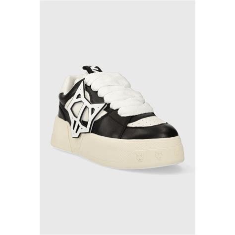 Kožne tenisice Naked Wolfe Kosa boja crna GLAMI hr