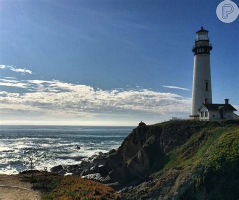 Foto William Bonner Posta Foto Do Farol Da Costa Oeste Na Calif Rnia