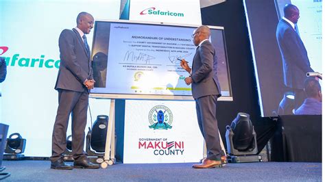 Safaricom Unveils An App That Enables Counties To Digitise All Their