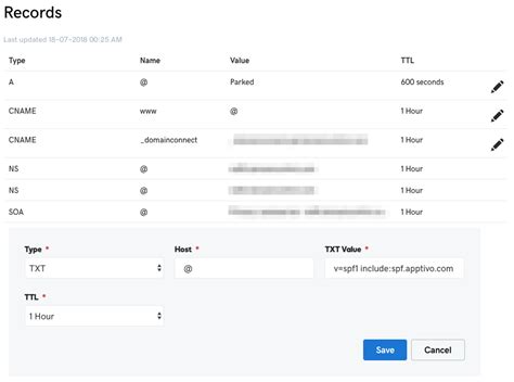 Setup Spf And Dkim Domain Key Records In Godaddy Hosting