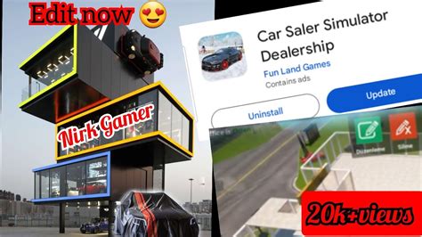 Finally Showroomedit Is Here Car Saler Simulator Dealership New Update