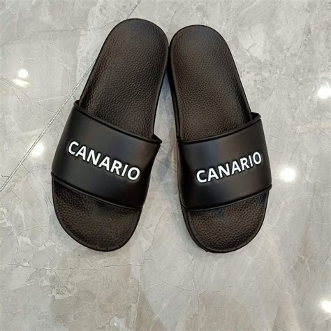 Custom Printing Logo EVA PVC Sandals Slides Slippers China Custom PVC