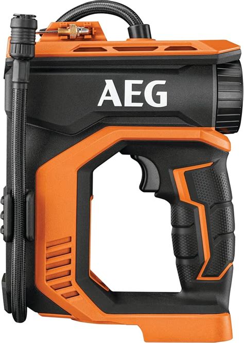 AEG 18 V Pro18V Akku-Hand-Kompressor, BK18C-0, Max. Druck: 10,3 bar ...