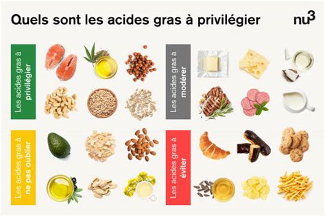 Les Lipides Quels Sont Les Bons Lipides Alimentaires Privil Gier Nu