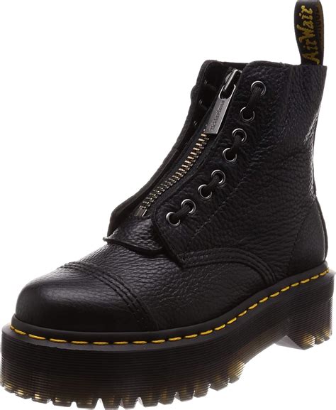 Dr Martens Womens Sinclair 8 Eye Leather Platform Boot