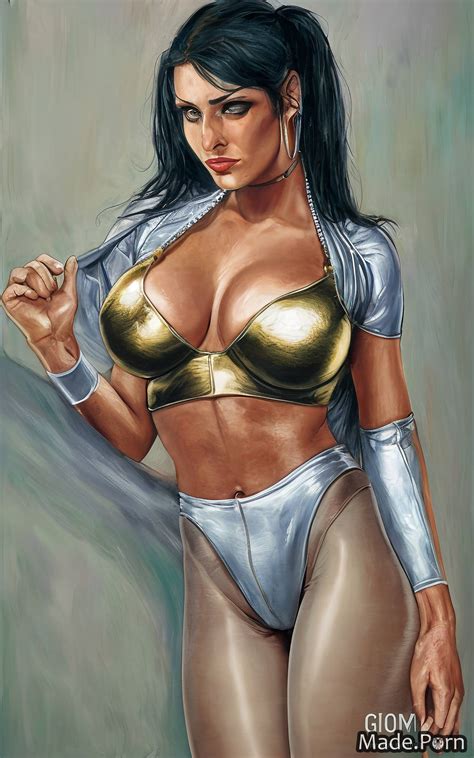 Porn Image Of Gold Lycra Pantyhose Cotton Silver 30 Femdom Created By AI