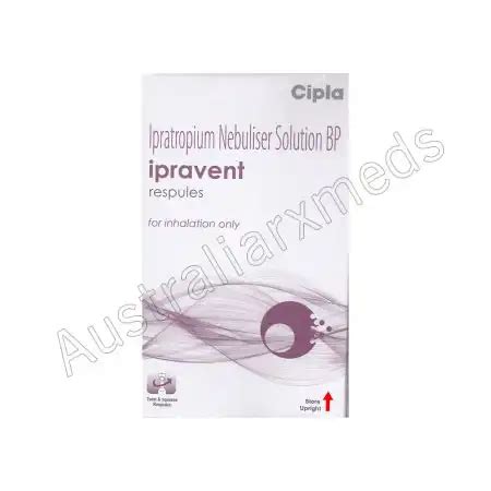 Ipravent Respules Ipratropium Bromide Australiarxmeds