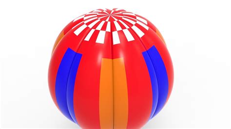 D Model HOT AIR BALOON VR AR Low Poly CGTrader