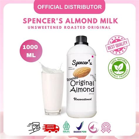 Jual Susu Almond Asi Booster Tanpa Pengawet Almond Milk Spencer S