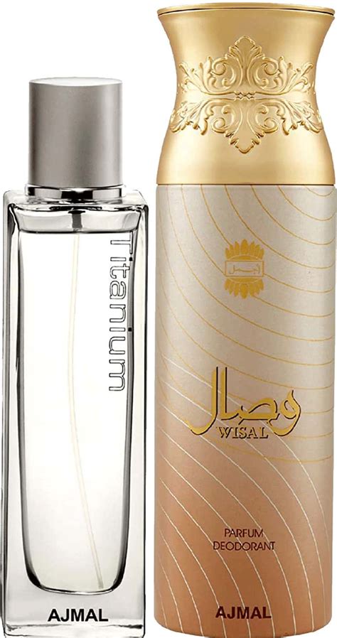 Buy AJMAL TITANIUM EAU DE PARFUM 100ML PERFUME FOR MEN AND SACRED LOVE ...