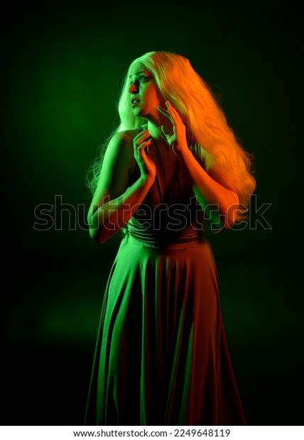 Portrait Pretty Girl Blonde Hair Elegant Stock Photo Shutterstock