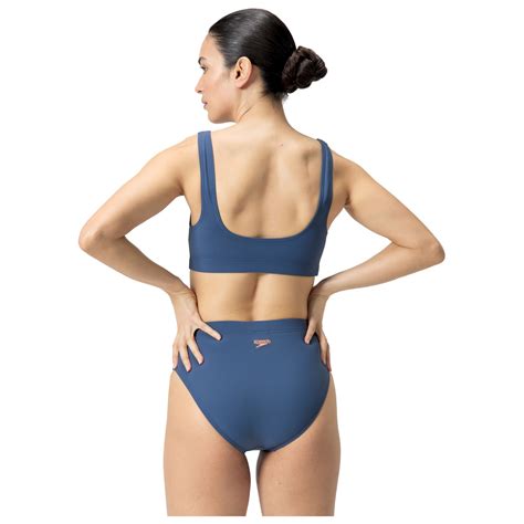 Speedo Textured Deep U Back Piece Bikini Women S Buy Online Bergfreunde Eu