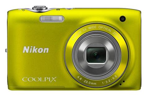 Характеристики Цифровой фотоаппарат Nikon CoolPix S3100, желтый (603031 ...