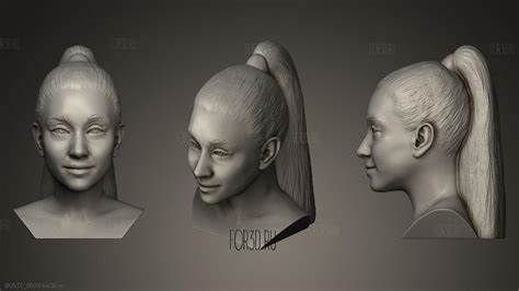 Ariana Grande 3d Stl Model For Cnc