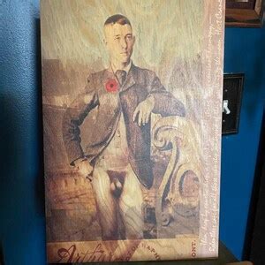 Gay Male Nude Art Erotic Signed On Wood Fetish Etsy