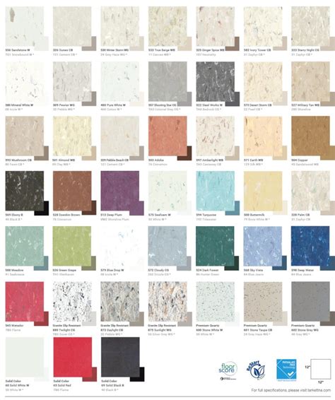 Tarkett VCT II Vinyl Composite Tile Collection - Kaplan Flooring ...