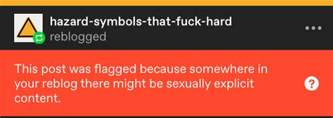 Hazard Symbols That Fuck Hard On Tumblr