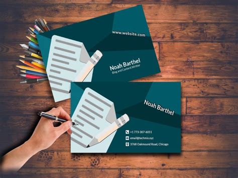 Hotel Business Card Design Template Techmix
