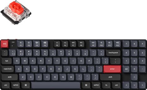 Keychron K13 Pro QMK VIA RGB Aluminium Hot Swap Gateron G Pro Red Inet Se