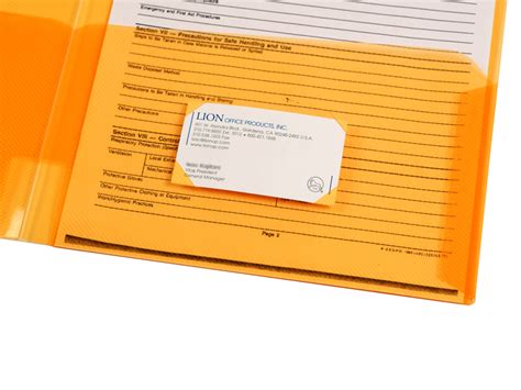 Clear 2 Pocket Plastic Folder Clear Orange Plastic Folder