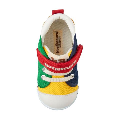 HOT BISCUITS ミキハウス ファーストシューズ 顔ドン メッシュ素材 ファースト ベビーシューズ 靴 くつ ホットビスケッツ ミキハウスホットビスケッツ公式店 通販