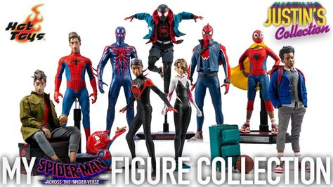 Hot Toys Spider Man Across The Spider Verse 1 6 Scale Figure Collection YouTube