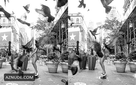 Marisa Papen Naked On A Skateboard On The Streets Of New York Aznude