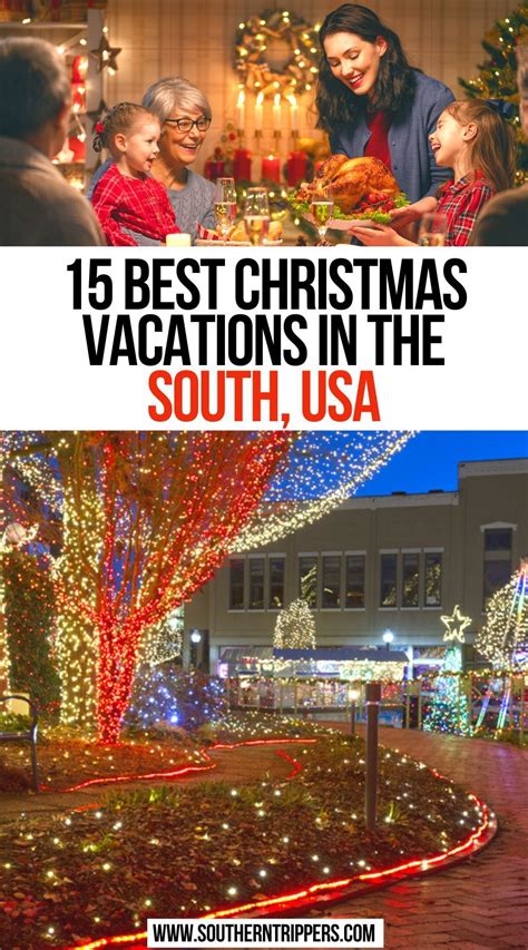 Festive Christmas Vacations In The Usa Artofit