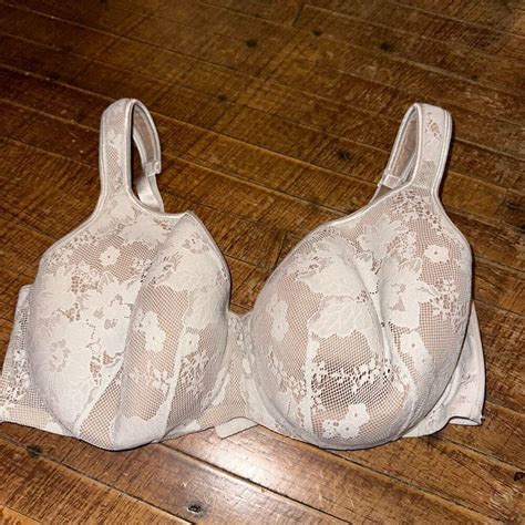 Cacique Nude And Cream Lace Full Coverage Dd Bra Gem