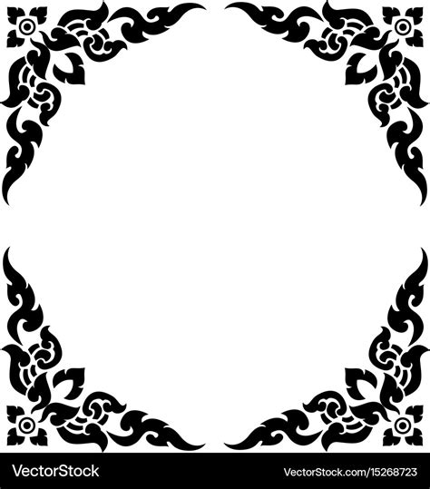 Corner frame 02 Royalty Free Vector Image - VectorStock