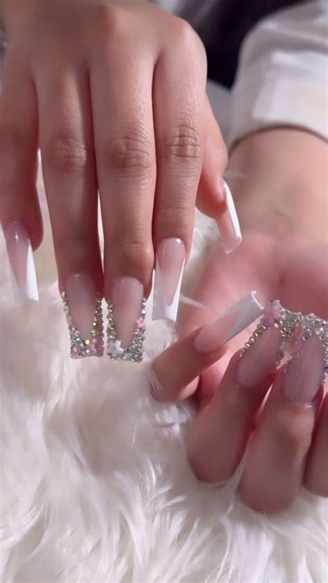 Pin By London🫶🏽 On Nails In 2024 Bling Acrylic Nails Hard Nails