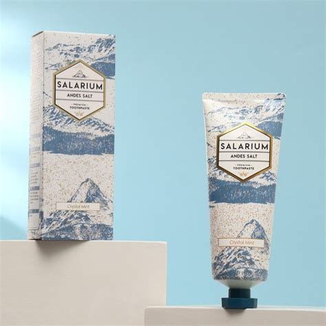 Зубная паста Salarium, Кристальная мята с солью, 110 грамм - купить с ...