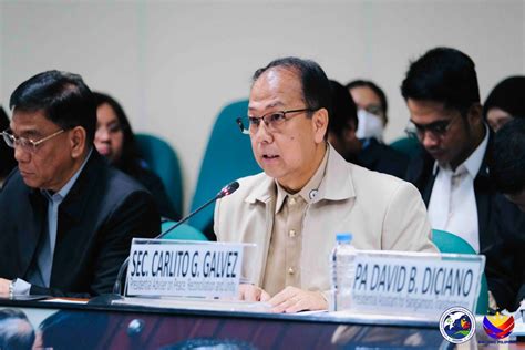 Galvez No Corruption In MILF Decommissioning Process PeaceGovPH