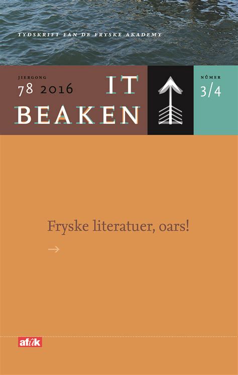 Fryske Literatuer Oars Academie Van Franeker