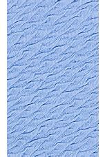 KYA Jayce Reversible Bikini Top In Azure Scrunch Azure REVOLVE