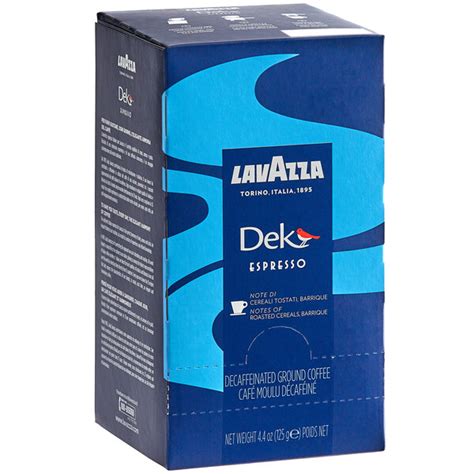 Lavazza Dek Decaf Single Serve Espresso Pods - 108/Case