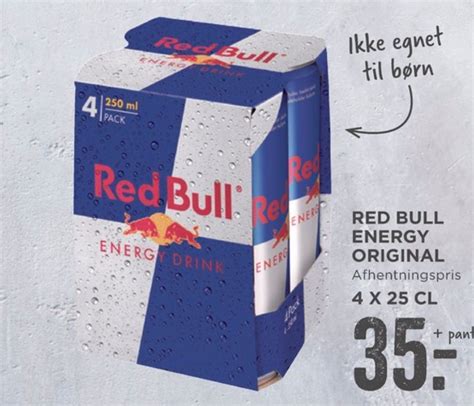 Red Bull Energidrik Tilbud Hos MENY