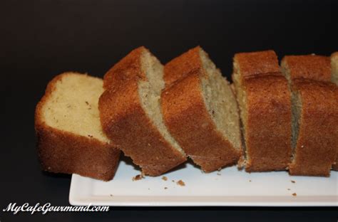 Быстрый миндальный пирог - My Café Gourmand