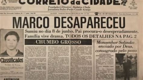 Mais de 35 anos de mistério Relembre o caso do desaparecimento de